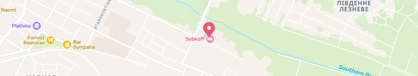Mapa Sobkoff, Khmelnytskyi, Ukraine, Hotela