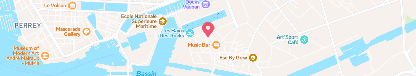 Map Of Rue Louis Eudier, Le Havre, France, Street