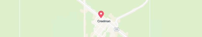 Map Of Saskatchewan 33, Creelman, Canada, Street