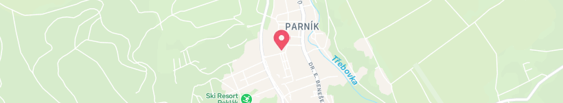 Map Of U Teplárny, Česká Třebová, Czechia, Street