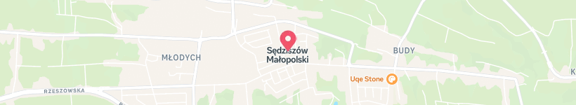 Map Of Kolejowa, Sędziszów Małopolski, Poland, Street