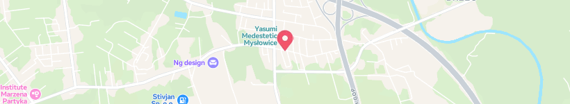 Map Of Kościelna, Mysłowice, Poland, Street