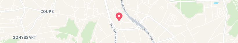Map Of Rue Daubresse, Charleroi, Belgium, Street