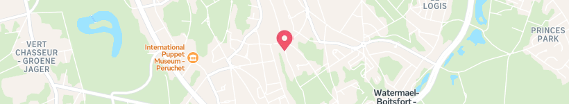 Map Of Avenue Emile Van Becelaere, Watermael-Boitsfort, Belgium, Street