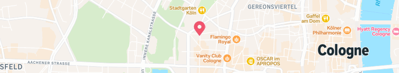 Map Of Caveedel, Cologne, Germany, Restaurant