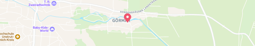 Map Of Lange Straße, Mühlhausen / Thüringen, Germany, Street