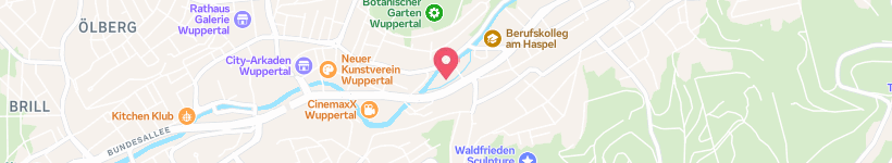 Map Of Eiland, Wuppertal, Germany, Street