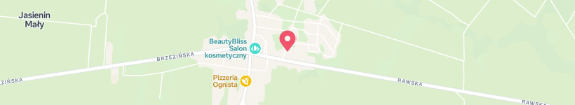 Map Of Wojska Polskiego, Jeżów, Poland, Street