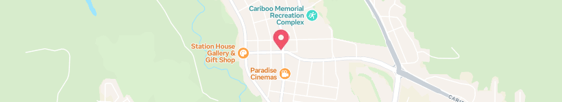 Map Of 296 Oliver St, Williams Lake, Canada, Street
