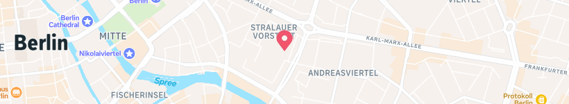 Map Of Singerstraße, Berlin, Germany, Street