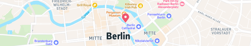 Map Of Jonas, Berlin, Germany, Restaurant