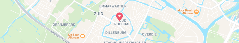 Map Of K. Van 'T Veerstraat, Alkmaar, The Netherlands, Street