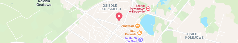 Map Of Kołobrzeska, Kętrzyn, Poland, Street