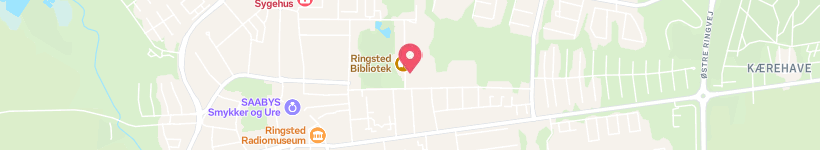 Map Of Tværalle, Ringsted, Denmark, Street