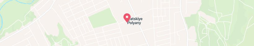 Map Of Ulitsa Mira, Vyatskiye Polyany, Russia, Street