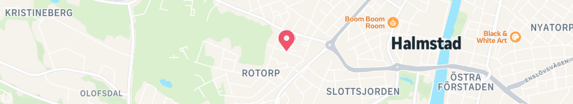 Peta Kapellgatan, Halmstad, Sweden, Jalan