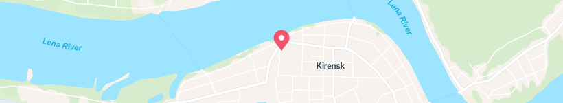 Map Of Улица Каландарашвили, Kirensk, Russia, Street