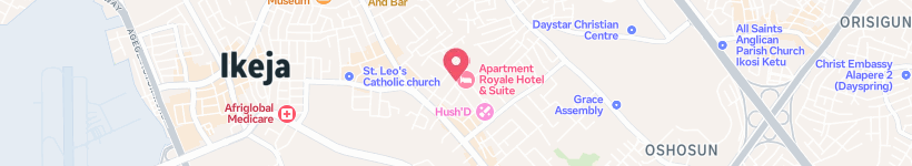 Map Of Agbaoku Street, Ikeja, Nigeria, Street