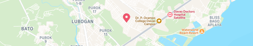Map Of Farland Extension, Davao City, Philippines, Street