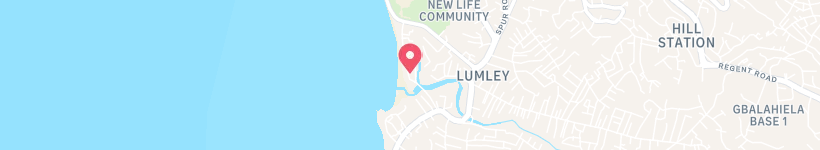 Map Of Bendus Drive, Freetown, Sierra Leone, Street